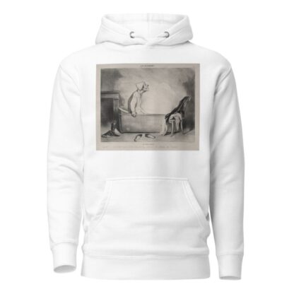 The Hot Bath by Honoré Daumier Hoodie