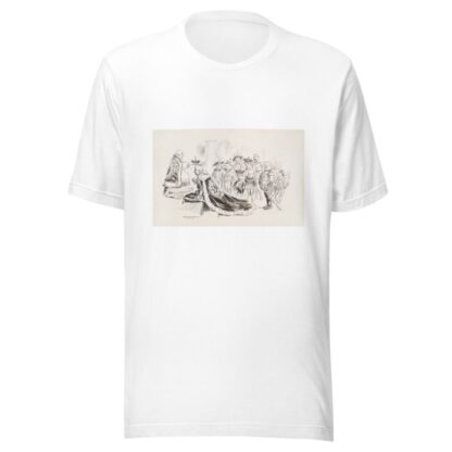 J. Pierpont Morgan is crowned king by a man representing Trusts by William Henry Walker T-Shirt