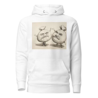 Two men depicted as giant bags of money. by William Henry Walker Hoodie