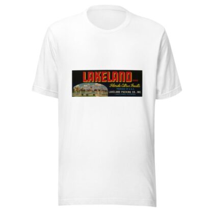 Lakeland Brand Florida Citrus Fruit Label by Anonymous T-Shirt