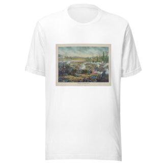 Battle of Stone River, Near Murfreesborough, Tenn.–Dec. 31, 62 by Kurz & Allison T-Shirt