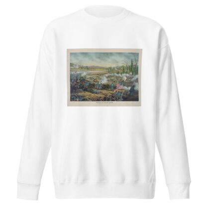 Battle of Stone River, Near Murfreesborough, Tenn.–Dec. 31, 62 by Kurz & Allison Sweatshirt