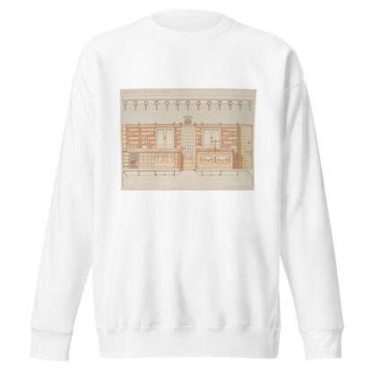 Der moderne Bautischler Pl.18 by Emmerich Fellinger Sweatshirt