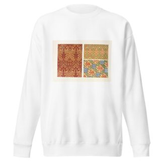 Brocade for Upholstery Work, and Wall Papers, in the Style of the Fifteenth Century by John Charles Robinson Sweatshirt