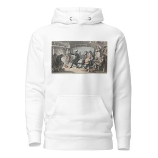 The Rev. Dr. Syntax Reading his Tour by Thomas Rowlandson Hoodie