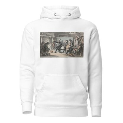 The Rev. Dr. Syntax Reading his Tour by Thomas Rowlandson Hoodie