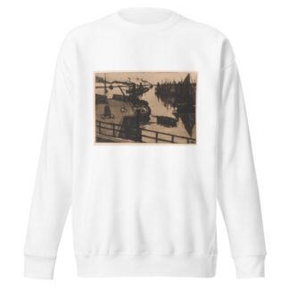 Nieuwpoort by Auguste Oleffe Sweatshirt