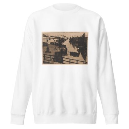 Nieuwpoort by Auguste Oleffe Sweatshirt