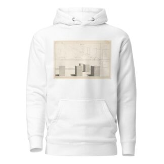 The manner of designing in perspective, without occult lines. by Andrea Pozzo Hoodie