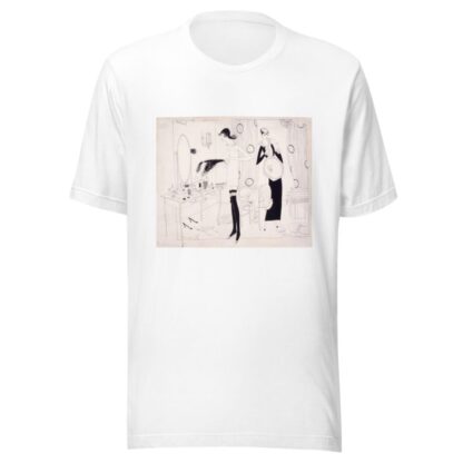 Woman in dressing room by Ralph Barton T-Shirt