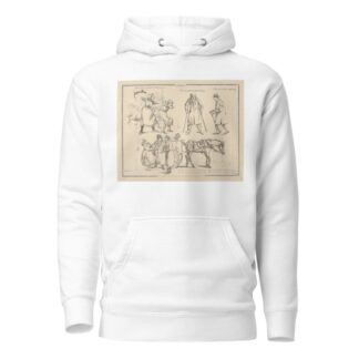 That Love’s a Tyrant I can prove… by Henry Thomas Alken Hoodie