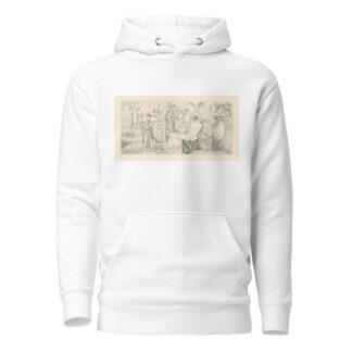 Prijatie Psyché na Olympe by Max Klinger Hoodie