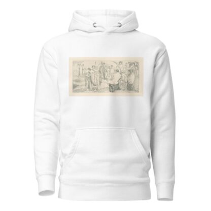 Prijatie Psyché na Olympe by Max Klinger Hoodie
