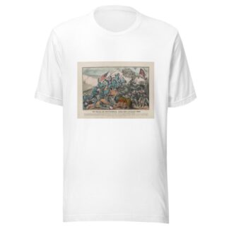 The Battle of Chattanooga, Tenn. Novr. 24th & 25th 1863 by Currier & Ives. T-Shirt