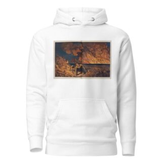 The back fire by Udo Keppler Hoodie