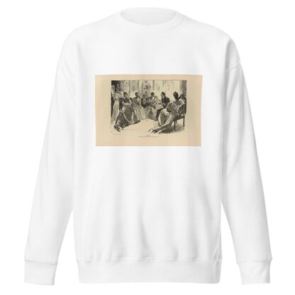Puzzle. Find the wife of the man who is telling the story by Charles Dana Gibson Sweatshirt