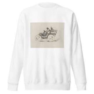 A man driving a physician by William Henry Walker Sweatshirt