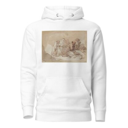 Monks and dying man by Thomas Rowlandson Hoodie