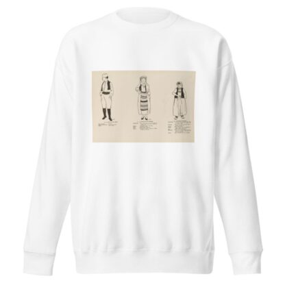 National costumes of the Slavic peoples Pl.12 by Margaret Hubbard Sweatshirt