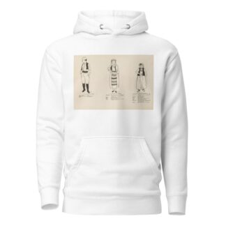 National costumes of the Slavic peoples Pl.12 by Margaret Hubbard Hoodie