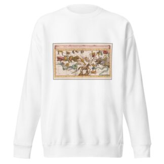 Figura observat Cometicar Gedani facta. ad Communicat. Hevelianam Pertinens by Stanisław Lubieniecki Sweatshirt