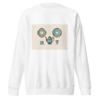 The soft porcelain of Sèvres Pl.38 by Edouard Garnier Sweatshirt