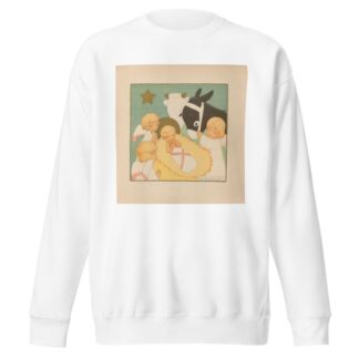 Cinq contes de Noël Pl.5 by Jeanne Hebbelynck Sweatshirt