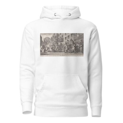 Burning ye Rumps at Temple-Barr by William Hogarth Hoodie