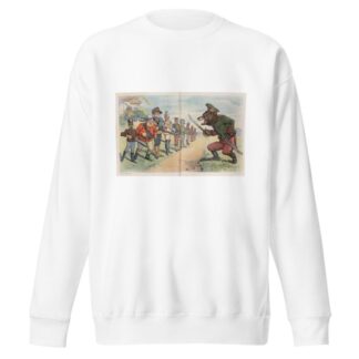 The latest Chinese wall by John Samuel Pughe Sweatshirt