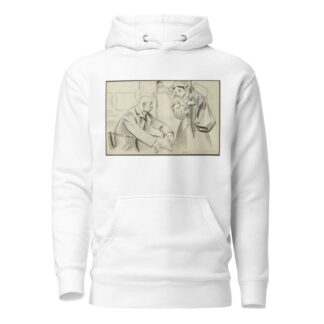 alors, c’est ici, qu’y a une place de bonne d’enfant – oui, petite, c’est pour moi by Fernand Louis Gottlob Hoodie