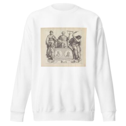Portret van Gregorio Barbarigo en de personificaties van Kwelling, Onderscheid van goed en kwaad en Achterklap by Robert van Audenaerde Sweatshirt