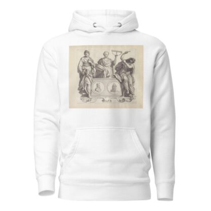 Portret van Gregorio Barbarigo en de personificaties van Kwelling, Onderscheid van goed en kwaad en Achterklap by Robert van Audenaerde Hoodie