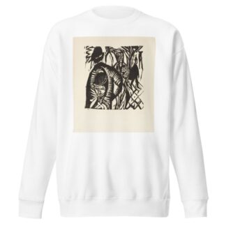 Street Scene after a Shower by Ernst Ludwig Kirchner Sweatshirt