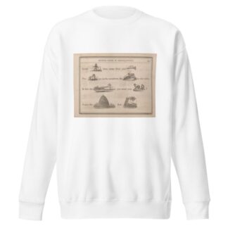 Boy, Horn, Sheep, Cows, Way, Sheep, Hay-stack, Asleep by Sherman & Co. Sweatshirt