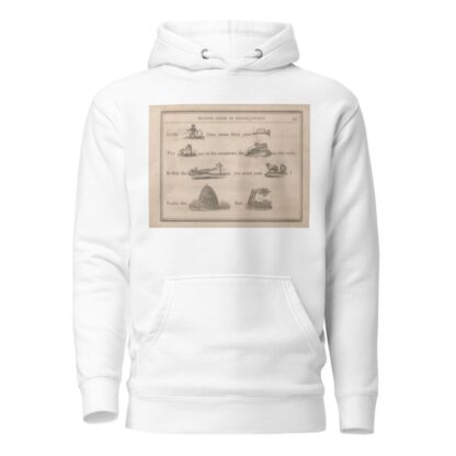 Boy, Horn, Sheep, Cows, Way, Sheep, Hay-stack, Asleep by Sherman & Co. Hoodie