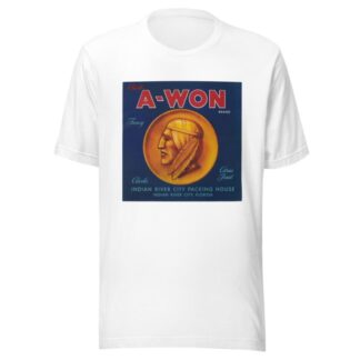 Clark’s A-Won Brand Fancy Citrus Fruit Label by Anonymous T-Shirt