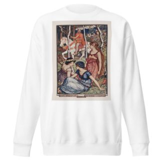 The emperor meets the Three Sisters by Henry Justice Ford Sweatshirt