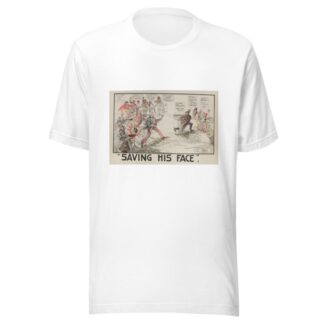 Saving his Face by Carey Cartoon Service T-Shirt