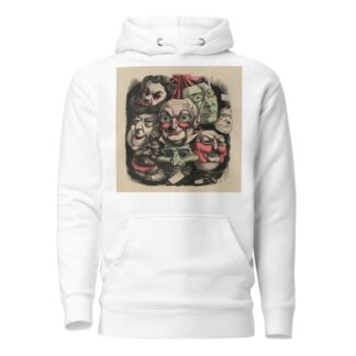 Masques à louer ou non by André Gill Hoodie