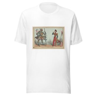 Contrasts, pl. 1st. Ancient and modern lancers. by William Heath T-Shirt