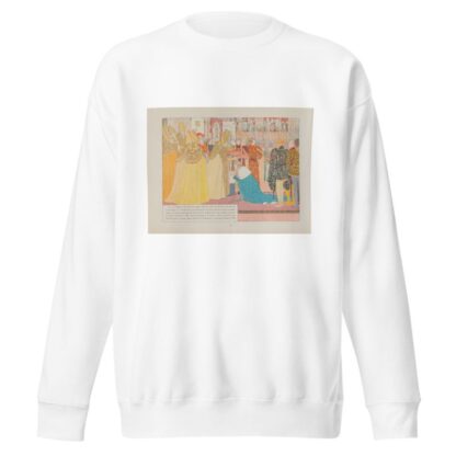 Jeanne d’Arc Pl.27 by Louis Maurice Boutet de Monvel Sweatshirt