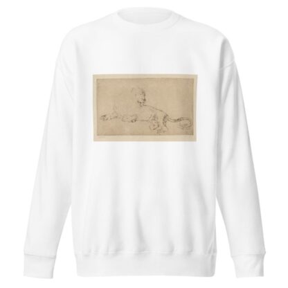 Löwenstudie by Albert Welti Sweatshirt