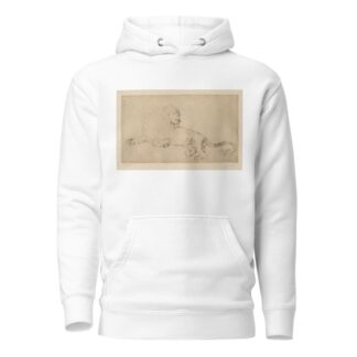 Löwenstudie by Albert Welti Hoodie