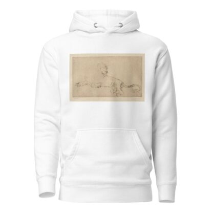 Löwenstudie by Albert Welti Hoodie