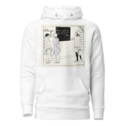 Elsje kijkend naar een schoolbord by Anny Leusink Hoodie