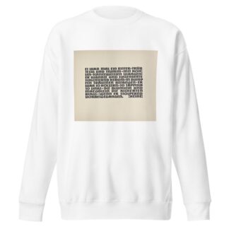 Beispiele kunstlerischer Schrift Pl.076 by Rudolf von Larisch Sweatshirt