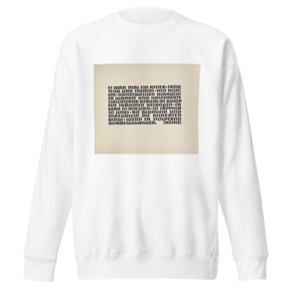 Beispiele kunstlerischer Schrift Pl.076 by Rudolf von Larisch Sweatshirt