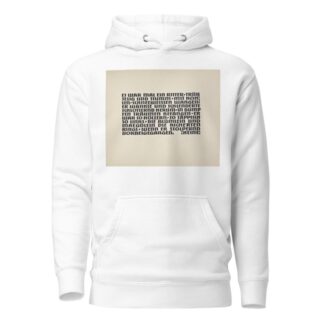 Beispiele kunstlerischer Schrift Pl.076 by Rudolf von Larisch Hoodie