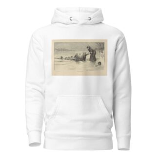 They all go skating by Charles Dana Gibson Hoodie