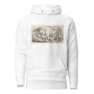 Camp Meeting Sketches; Cooking by Winslow Homer Hoodie